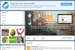 Twitter altes Profilbild