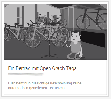 Auch Google+ nutzt die Informationen um Beiträge besser darzustellen