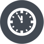 icon_c Icon einer Uhr, das verdeutlicht, dass Sie mit dem webZunder Social Media-Setup-Service schnell und unkompliziert alle Ihre Social Media-Profile aufgesetzt bekommen und Sie dabei viel Zeit sparen.