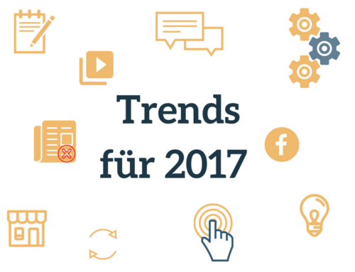 Top 10 der Trends für Kommunikation, Social Media und KMU 2017