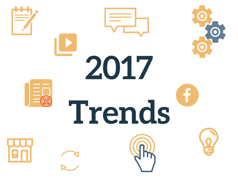 Trends 2017 in communications, social media and small and medium businesses